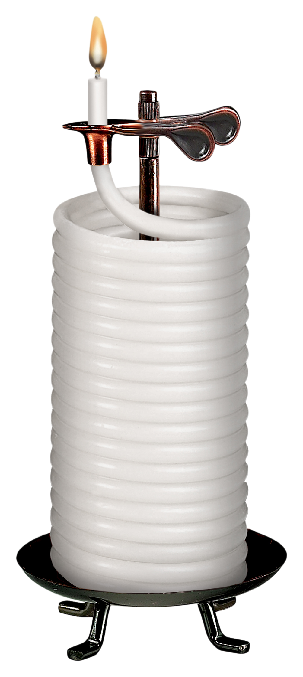 Eclipse Home Decor Candle by the Hour Vanilla Beeswax Candle with